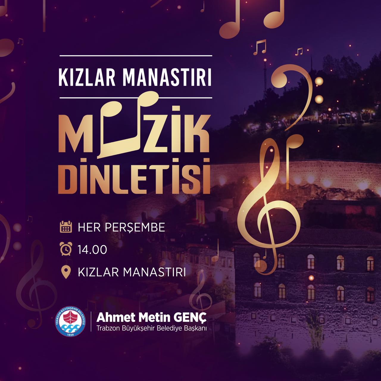 KIZLAR MANASTIRI MÜZİK DİNLETİSİ etkinlik afişi